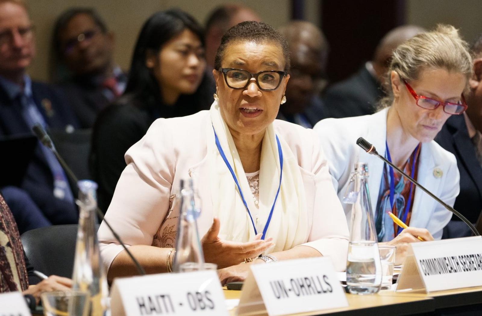 Commonwealth Secretary-General The Rt Hon Patricia Scotland KC, speaking at the 2022 Small States Forum 
