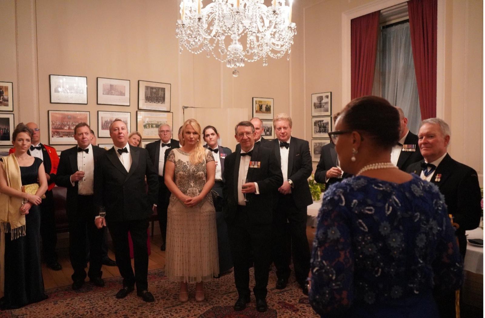 Military judges gathered from several Commonwealth countries at Marlborough House to discuss strategies for transforming military justice systems.