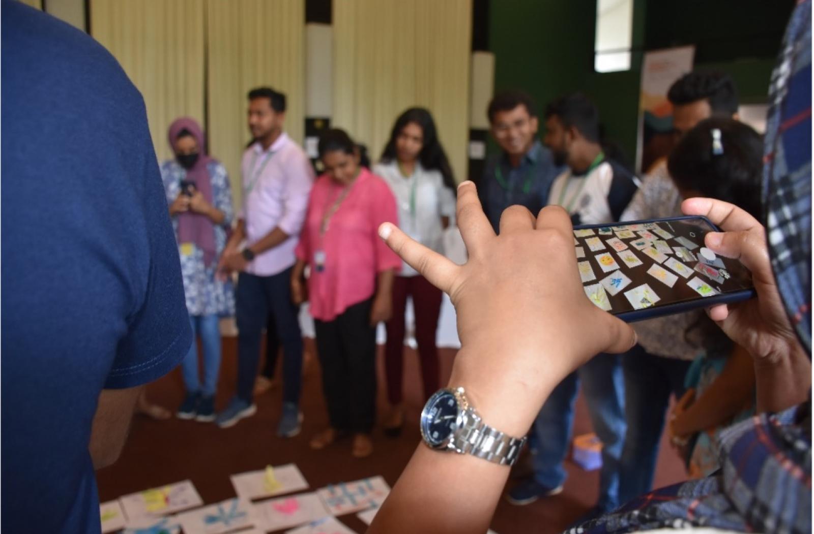 Participants at a Faith in the Commonwealth programme 