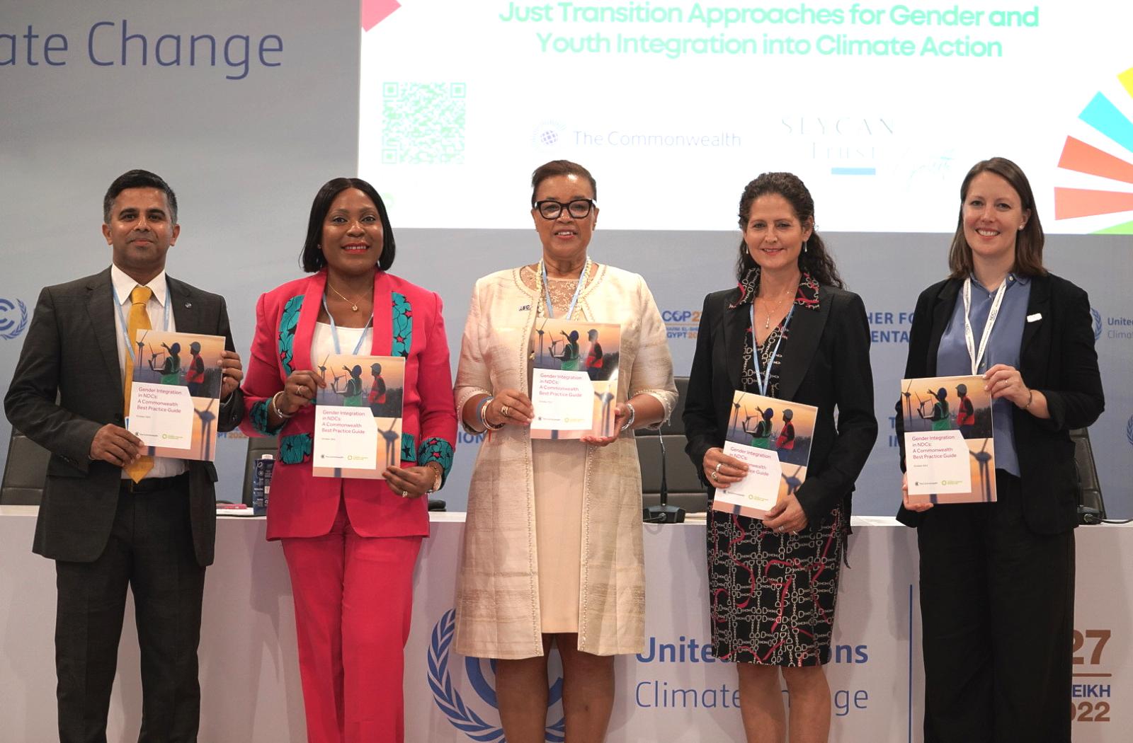 Panel launching the guide book