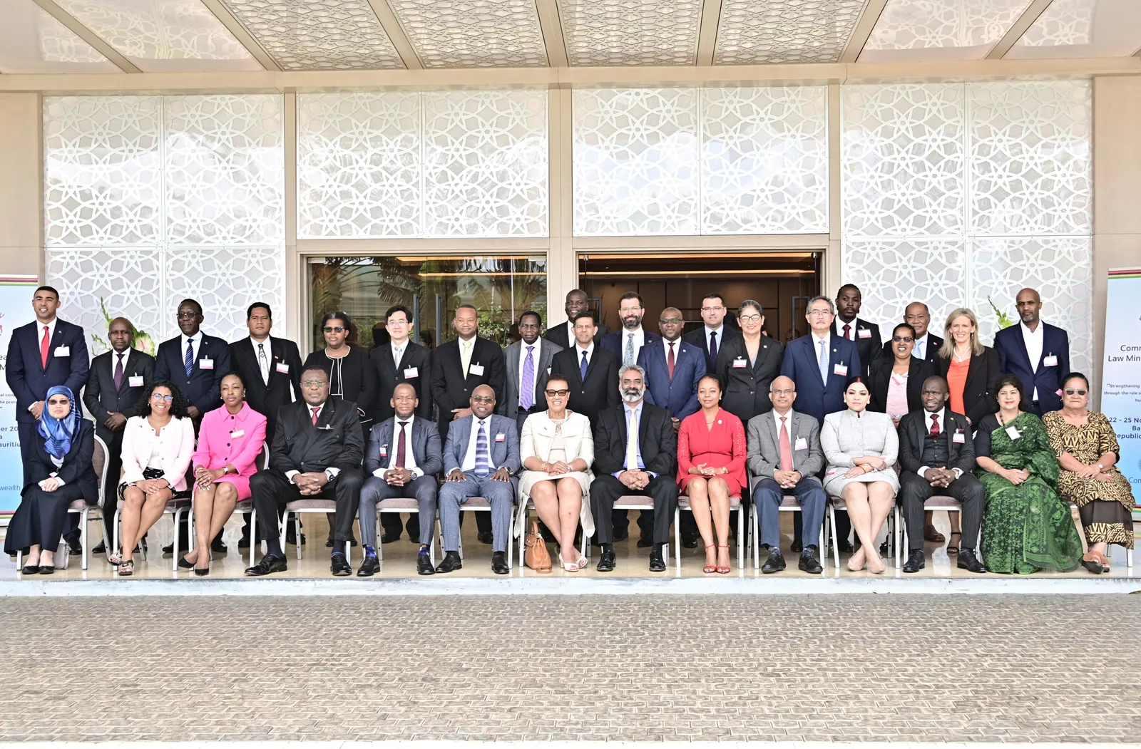 Group photo at the Commonwealth Law Ministers Meeting 2022