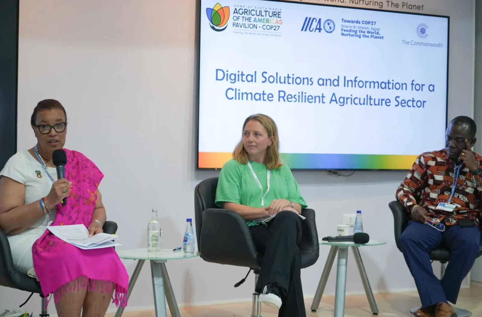 Commonwealth Secretary-General delivering remarks at COP27 event