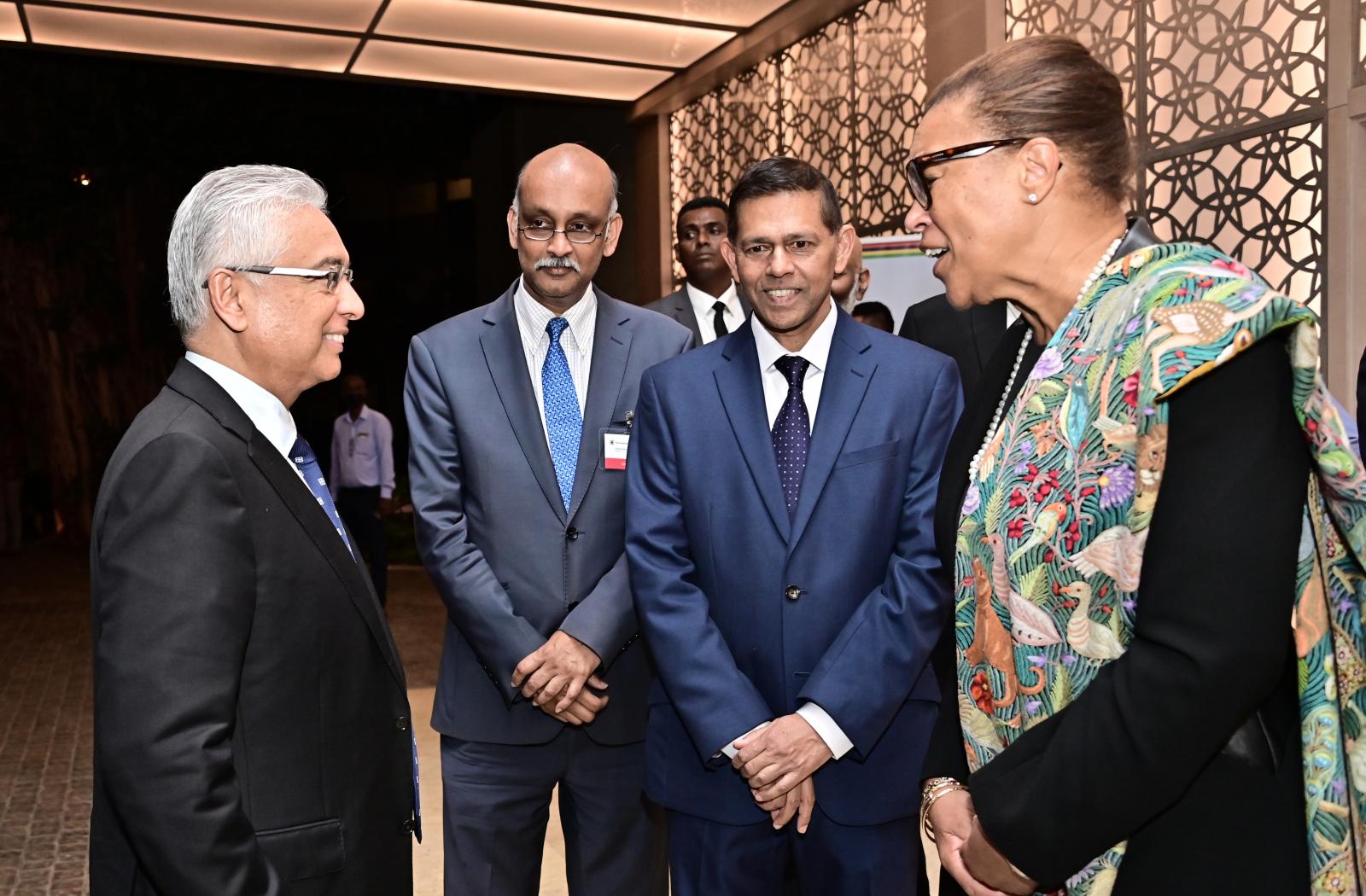 Mauritius PM and SG