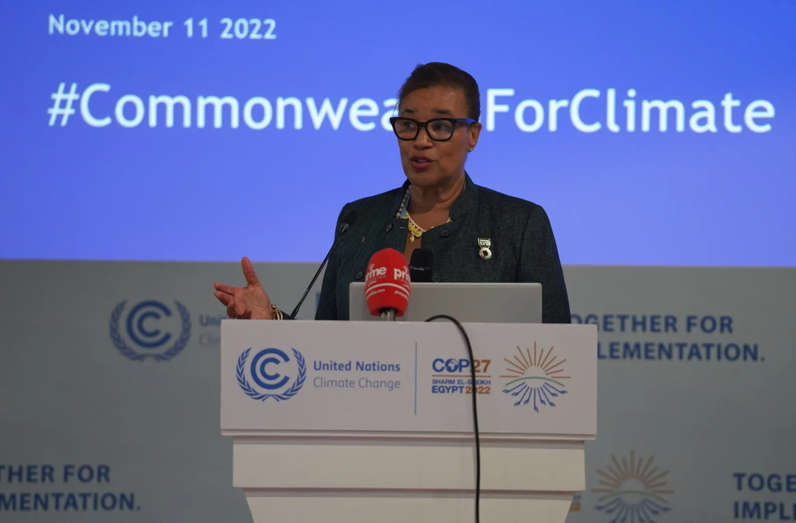 Commonwealth Secretary-General The Rt Hon Patricia Scotland KC