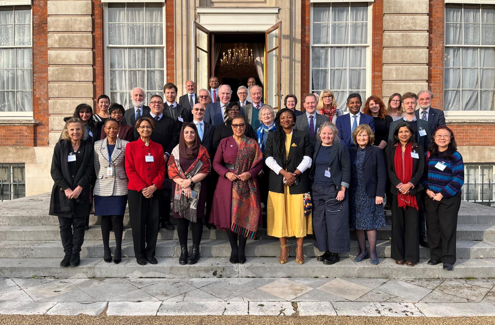 Representatives of a range of non-profit organisations, networks and associations with the Commonwealth Secretary-General