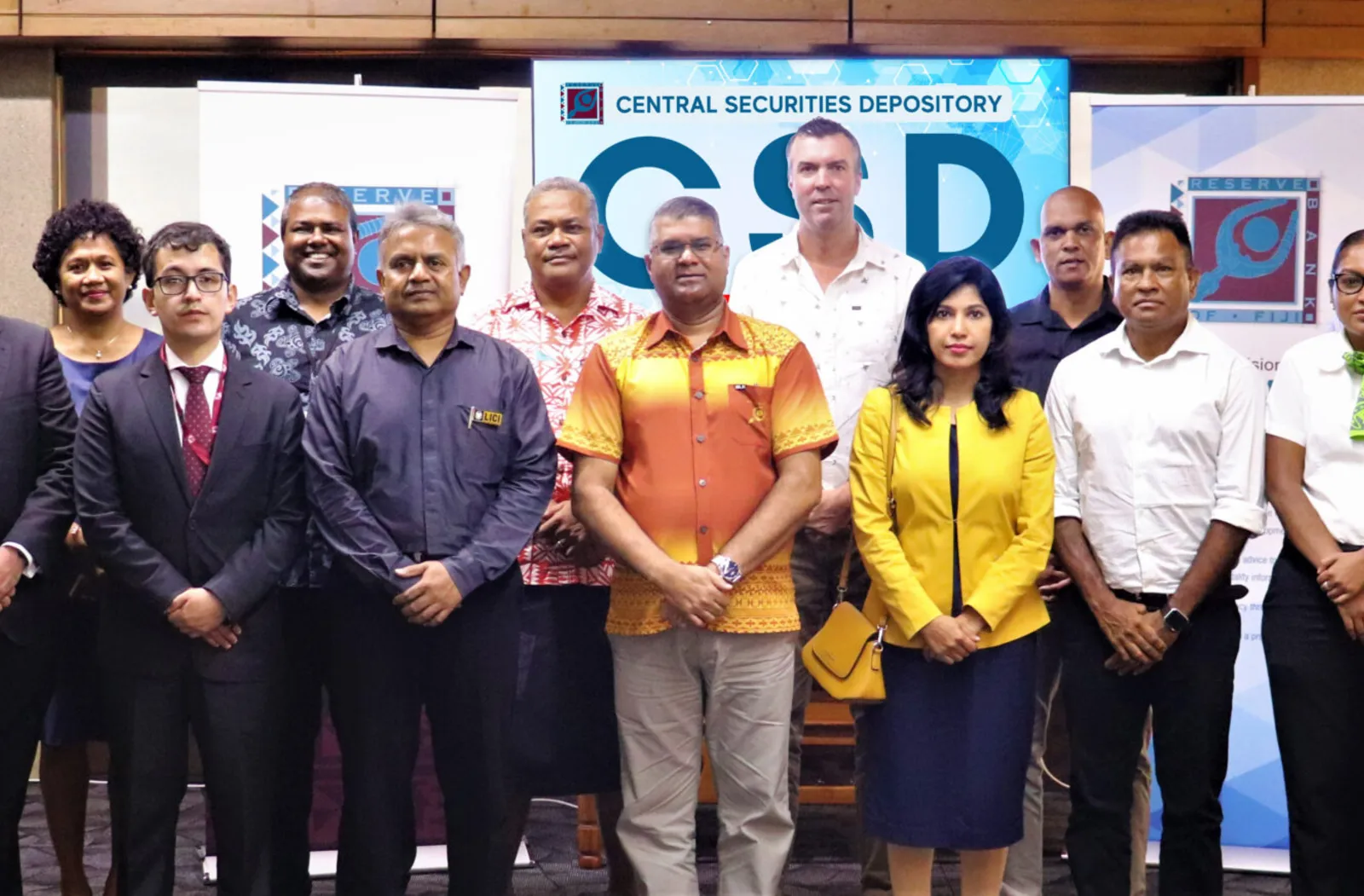 Launch event for the Central Securities Depository at Fiji’s Reserve Bank