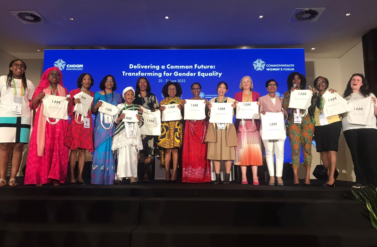 Leading experts gathered at a cervical cancer event at the Commonwealth Women's Forum during CHOGM 2022.