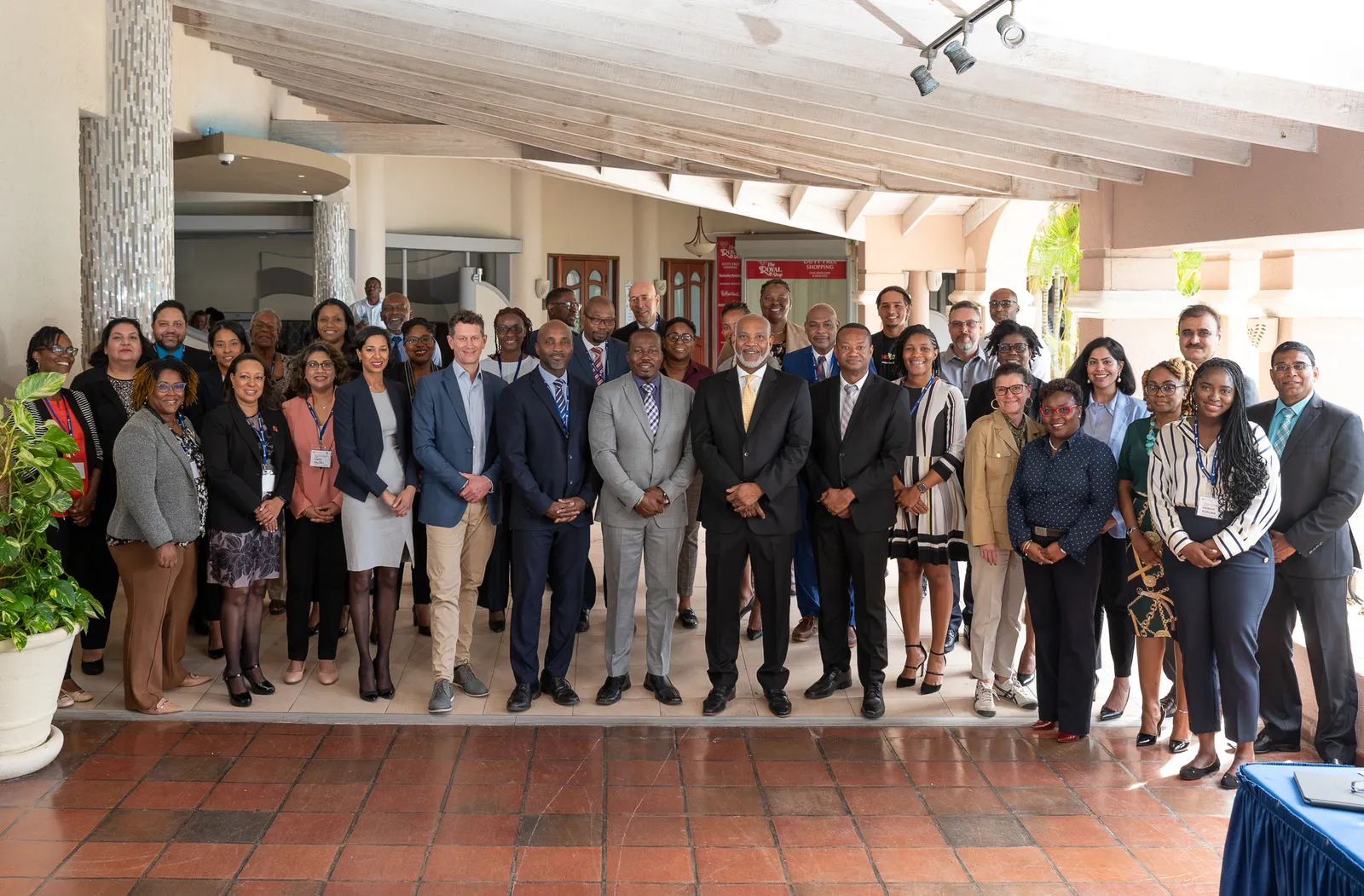 Group photo at the conference