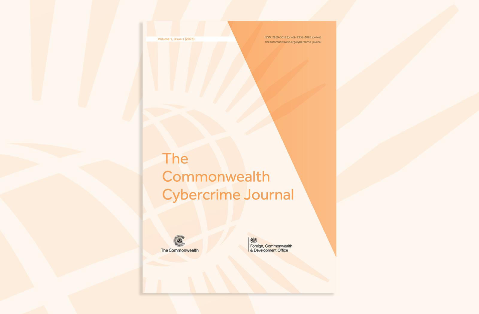 Cover image of the Commonwealth Cybercrime Journal, volume 1 issue 1