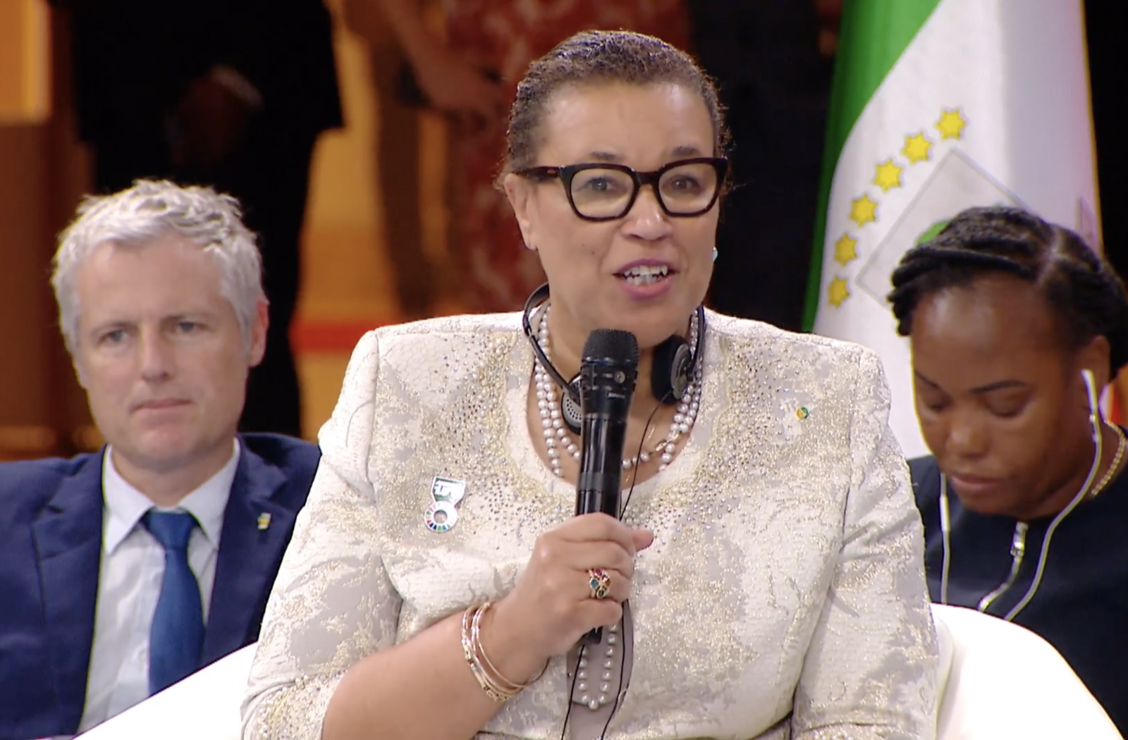 Commonwealth Secretary-General speaking at the One Forest Summit