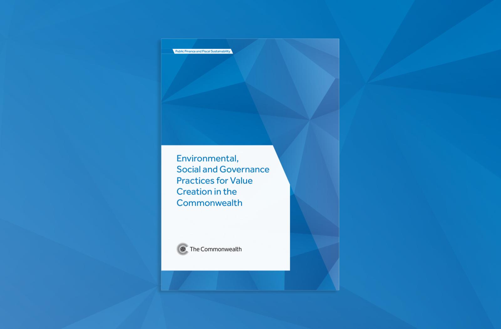 Cover image of the ESG Practices for Value Creation in the Commonwealth paper
