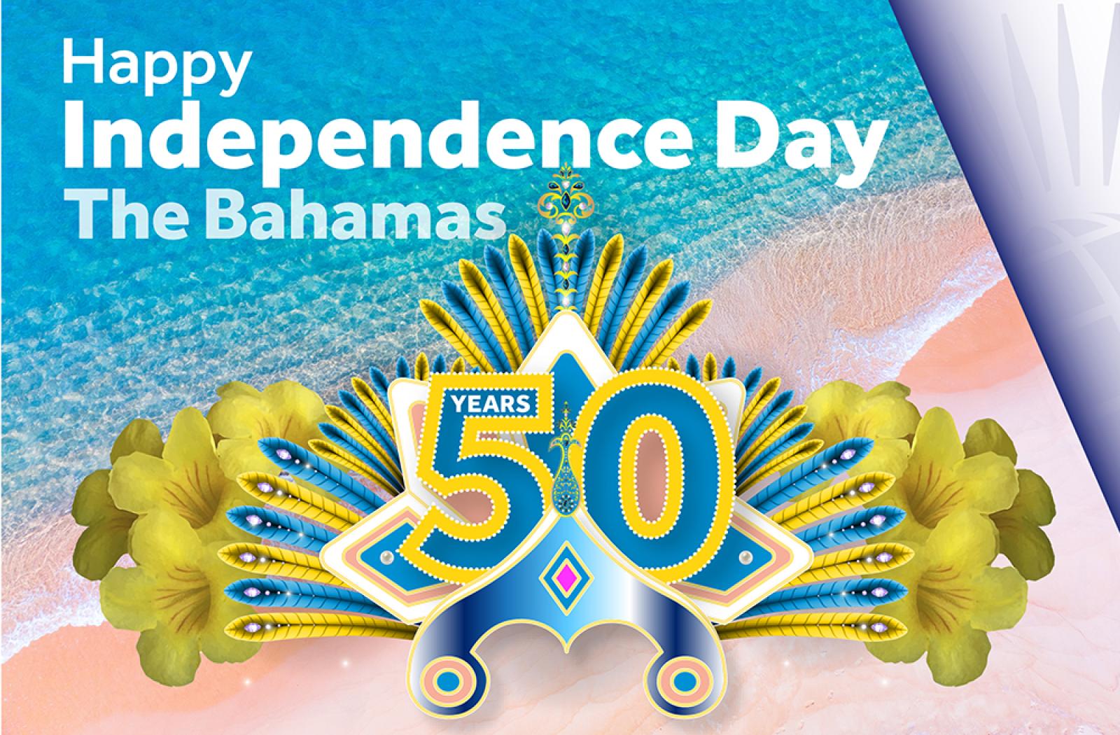 The Bahamas Independence Day Graphic