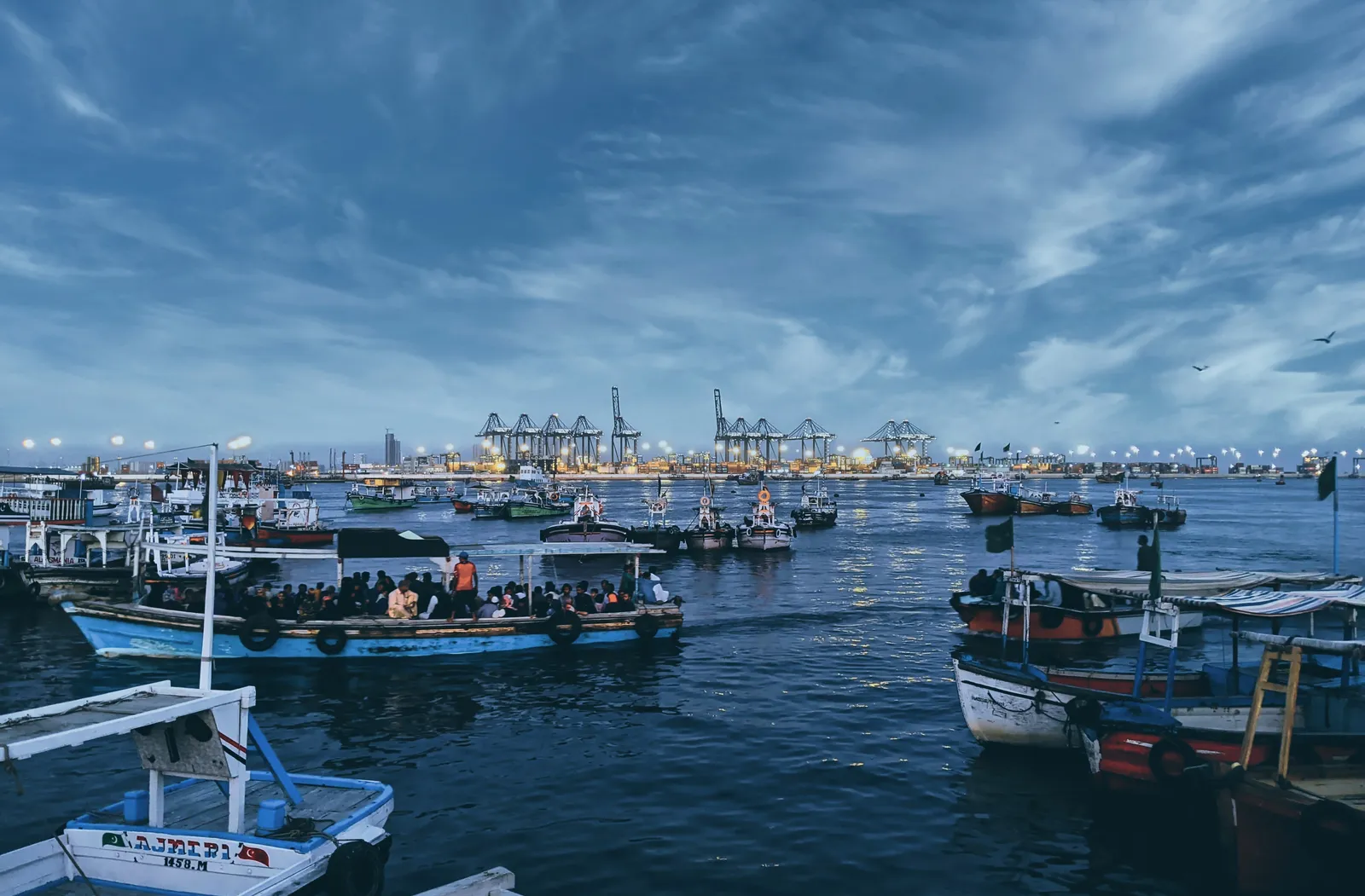 Harbour in Pakistan