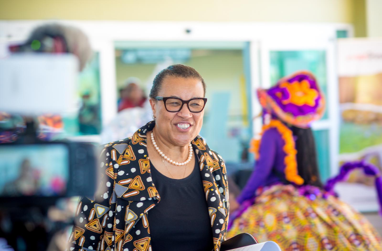 Commonwealth Secretary-General, The Rt Hon Patricia Scotland KC, arrives in Trinidad and Tobago