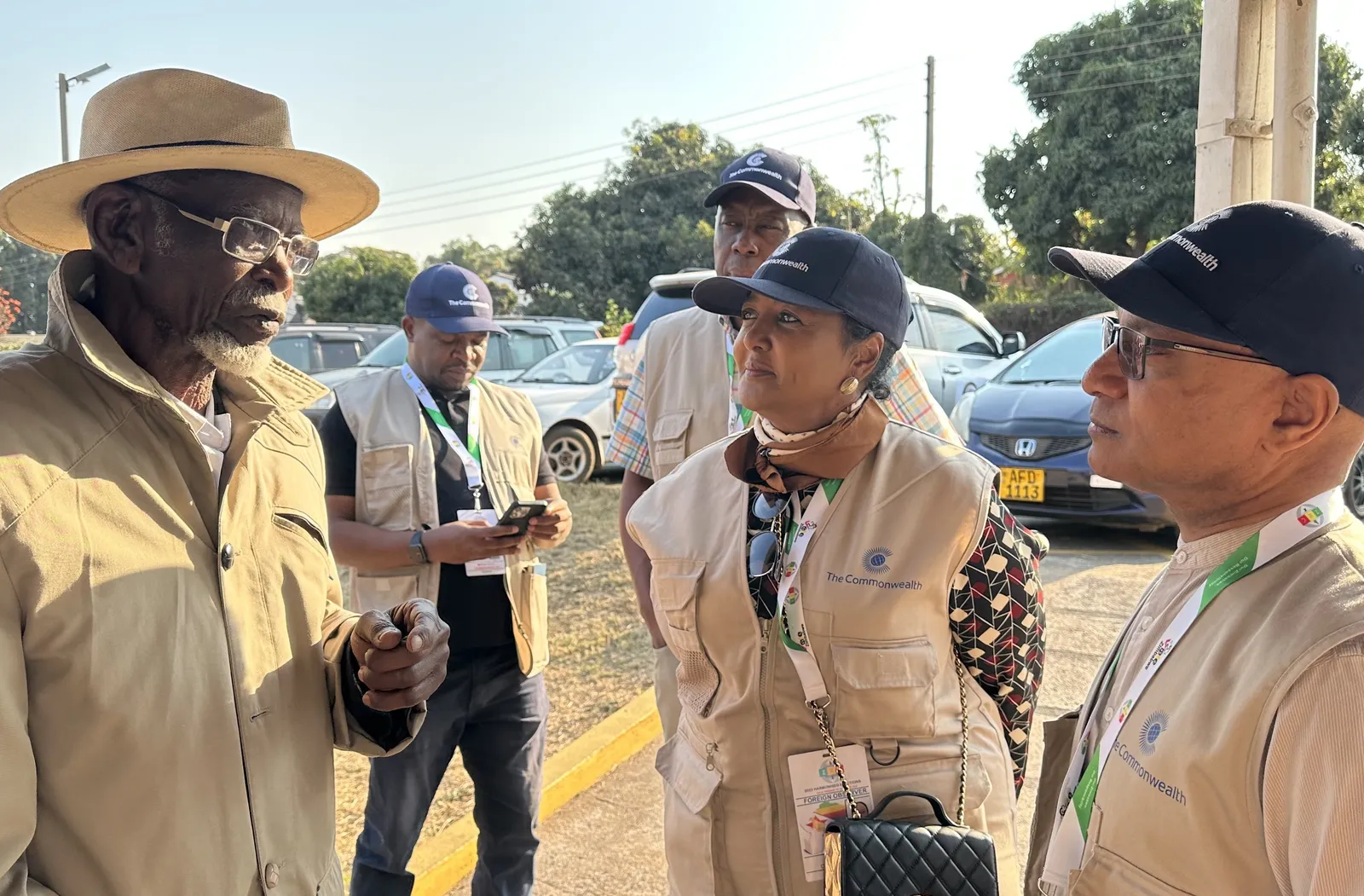 Chair of the Commonwealth Observer Group to the Zimbabwe 2023 elections, Ambassador Amina Mohamed