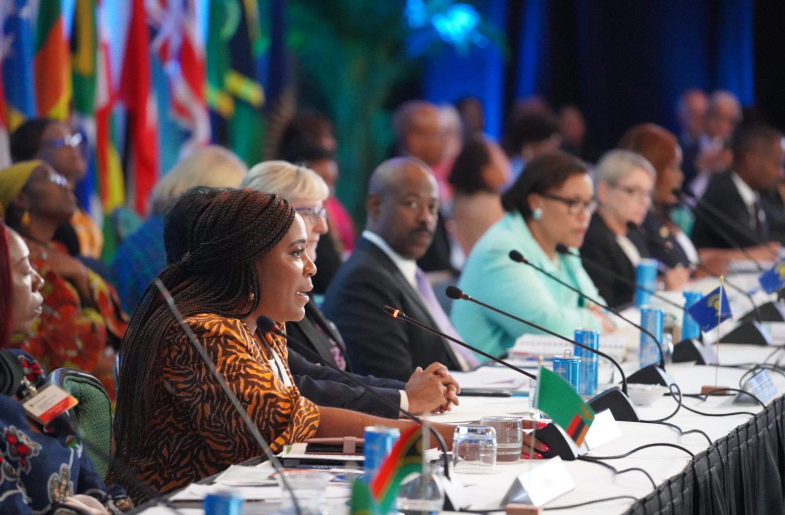 Uzoamaka Nwamarah is an Adviser on Climate Change at the Commonwealth Secretariat, where she is responsible for providing strategic leadership and technical oversight on the Commonwealth NDC Programme, along with gender and youth mainstreaming. 