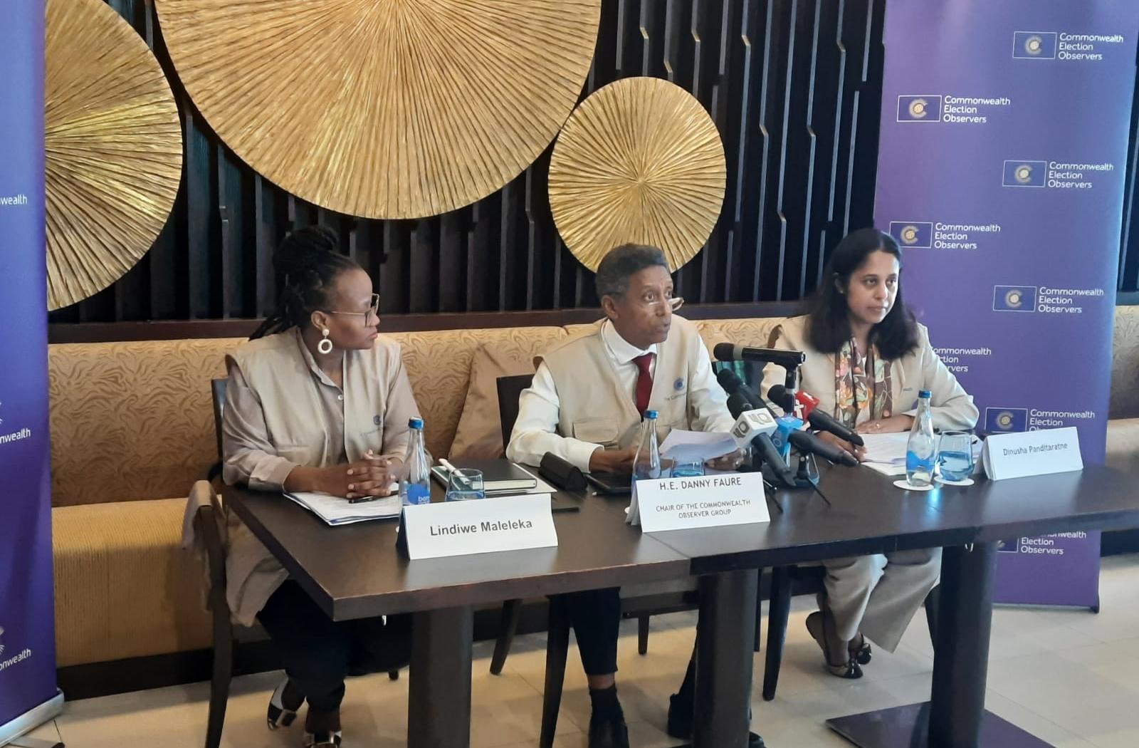 The Commonwealth Observer Group has commended the people of Maldives for the manner in which they exercised their right to vote at their presidential elections on 9 September 2023.