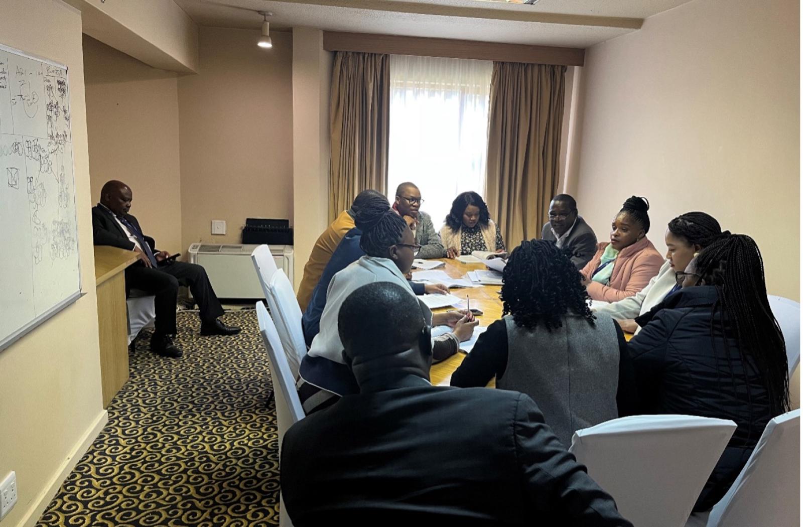 Photo of Lesotho judges and senior magistrates who attended the inaugural Latimer House Dialogues Symposium