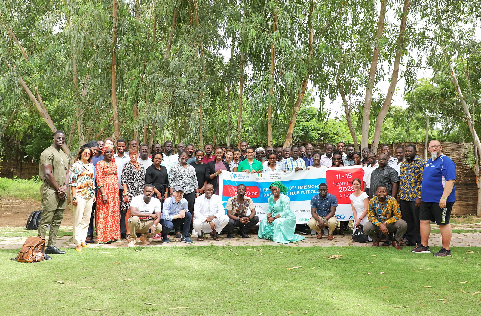 Senegal group photo