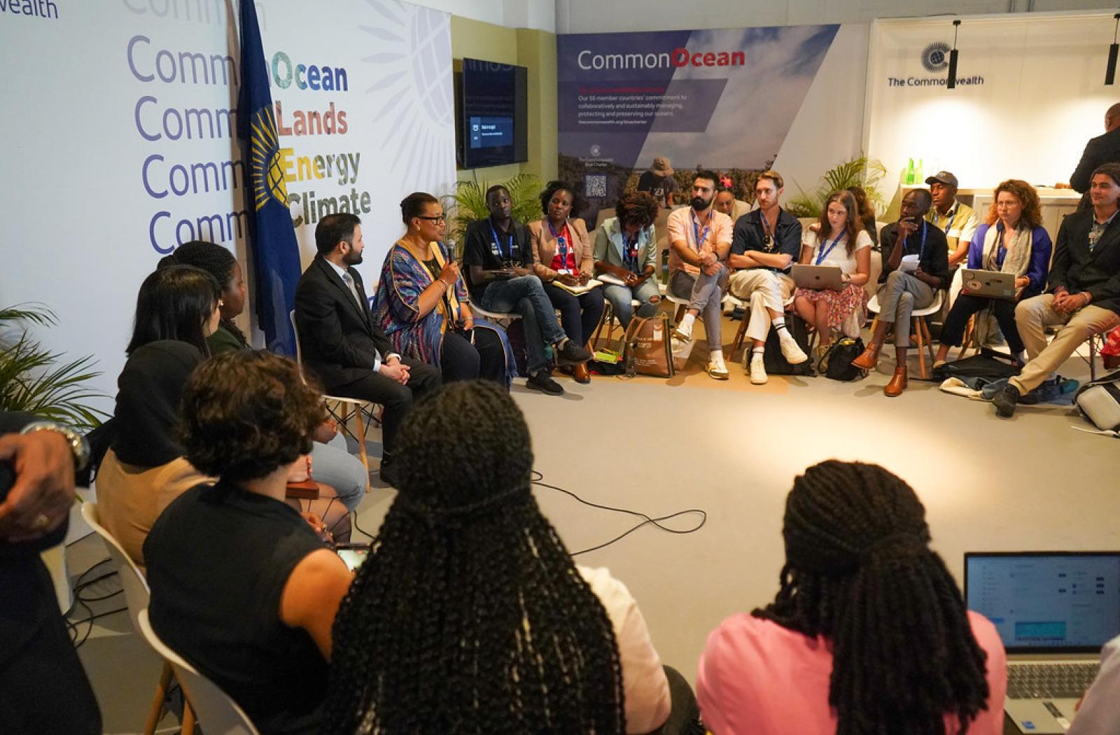 Dialogue with Commonwealth Secretary-General and youth networks at COP28