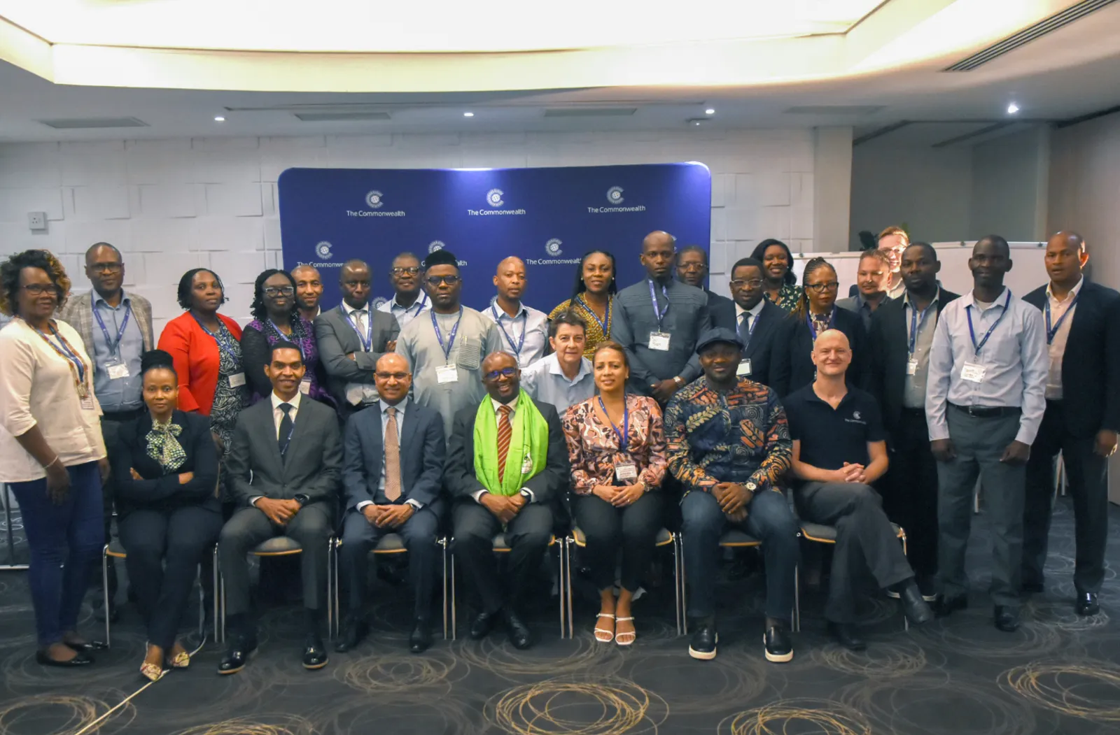 African election officials at workshop