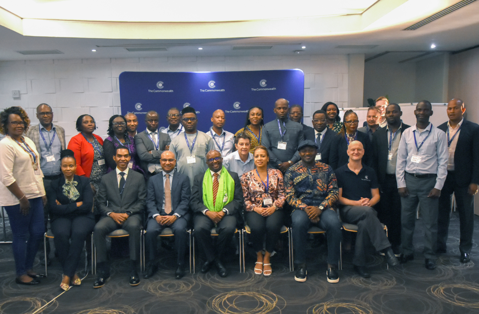 African election officials at workshop