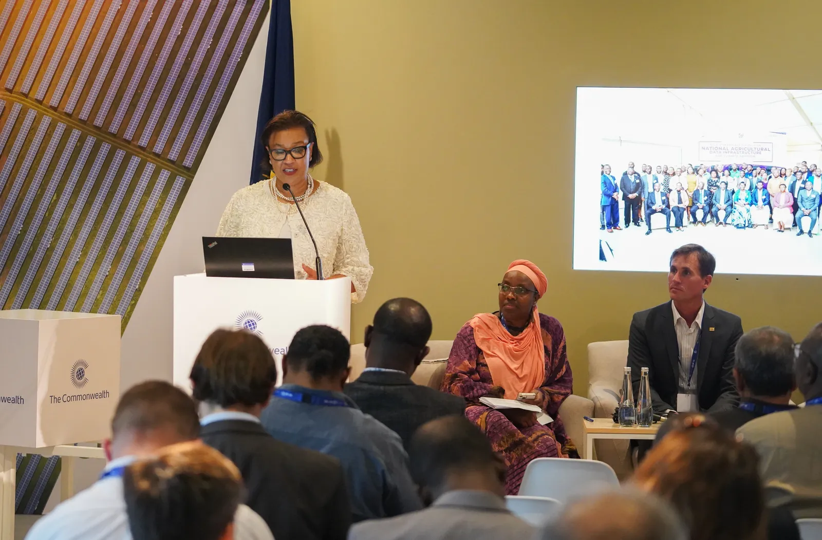 Commonwealth Secretary-General, The Rt Hon Patricia Scotland KC, at the climate data for resilient food systems at COP28