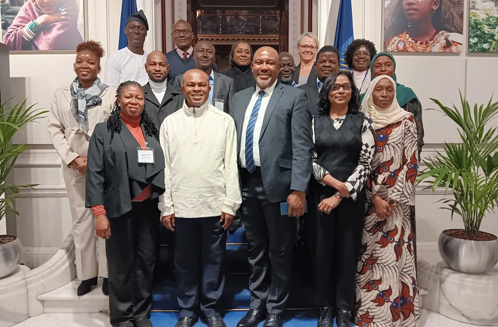 Participants at the training workshop on the Commonwealth Meridian