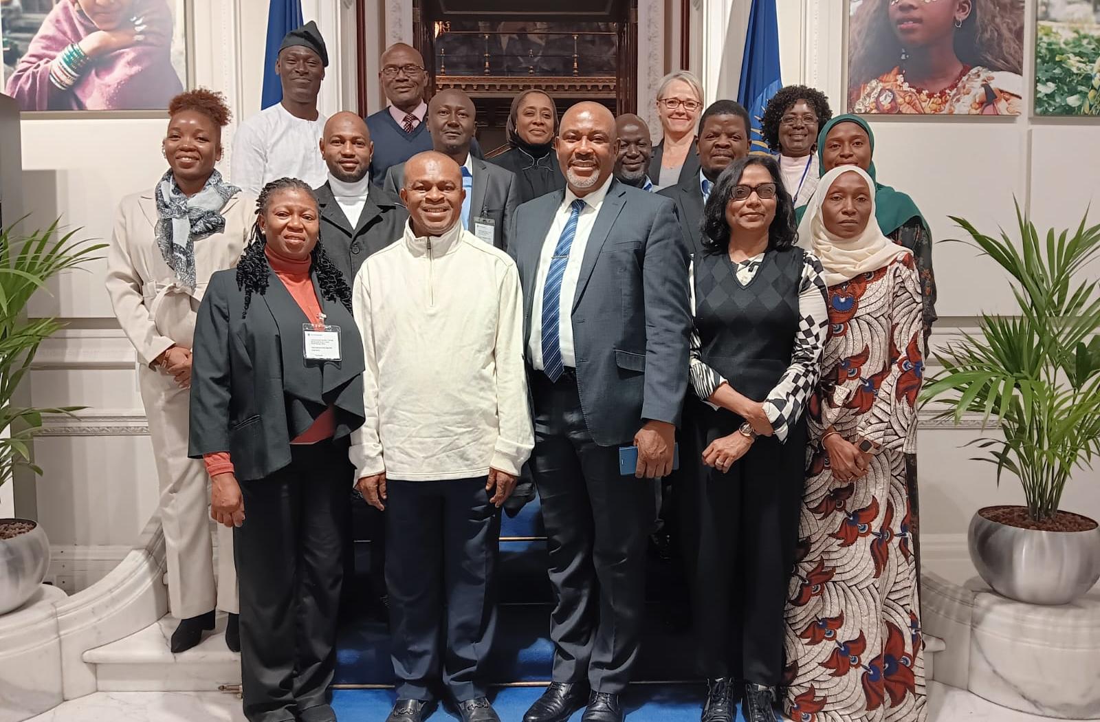 Participants at the training workshop on the Commonwealth Meridian