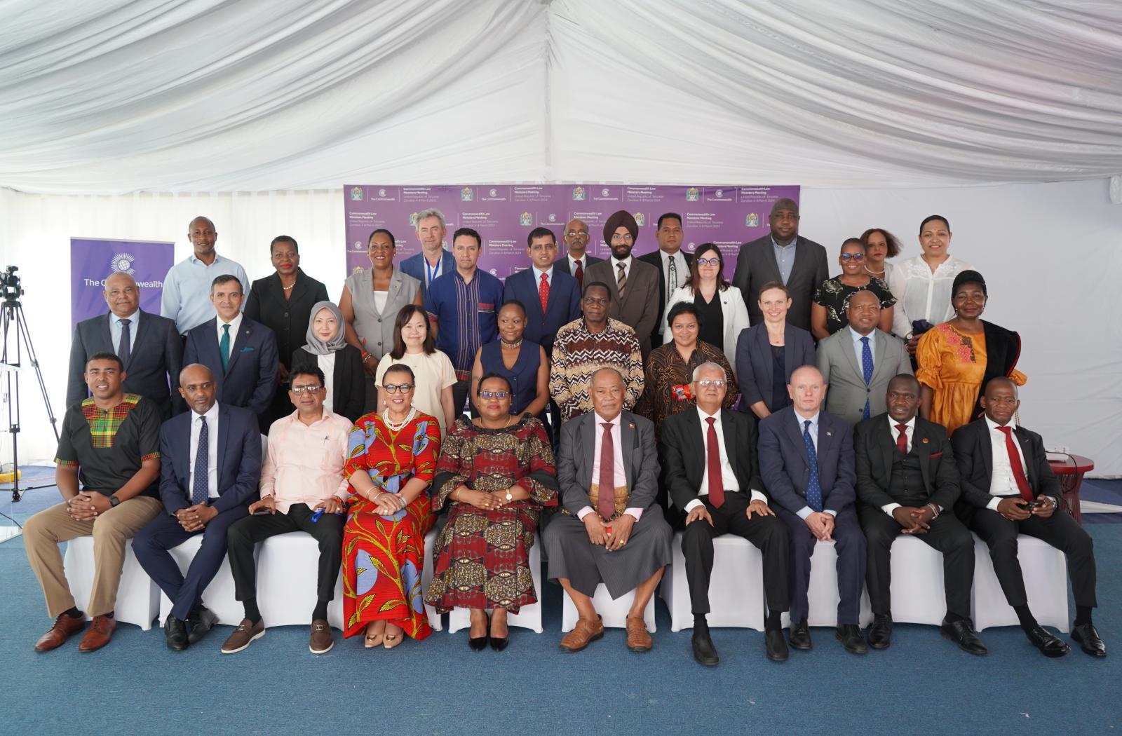 Commonwealth Law Ministers Group Photo
