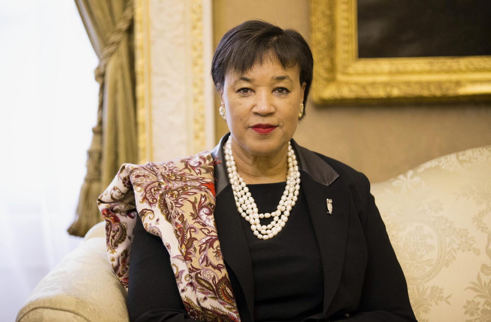 Portrait image of Commonwealth Secretary-General Patricia Scotland