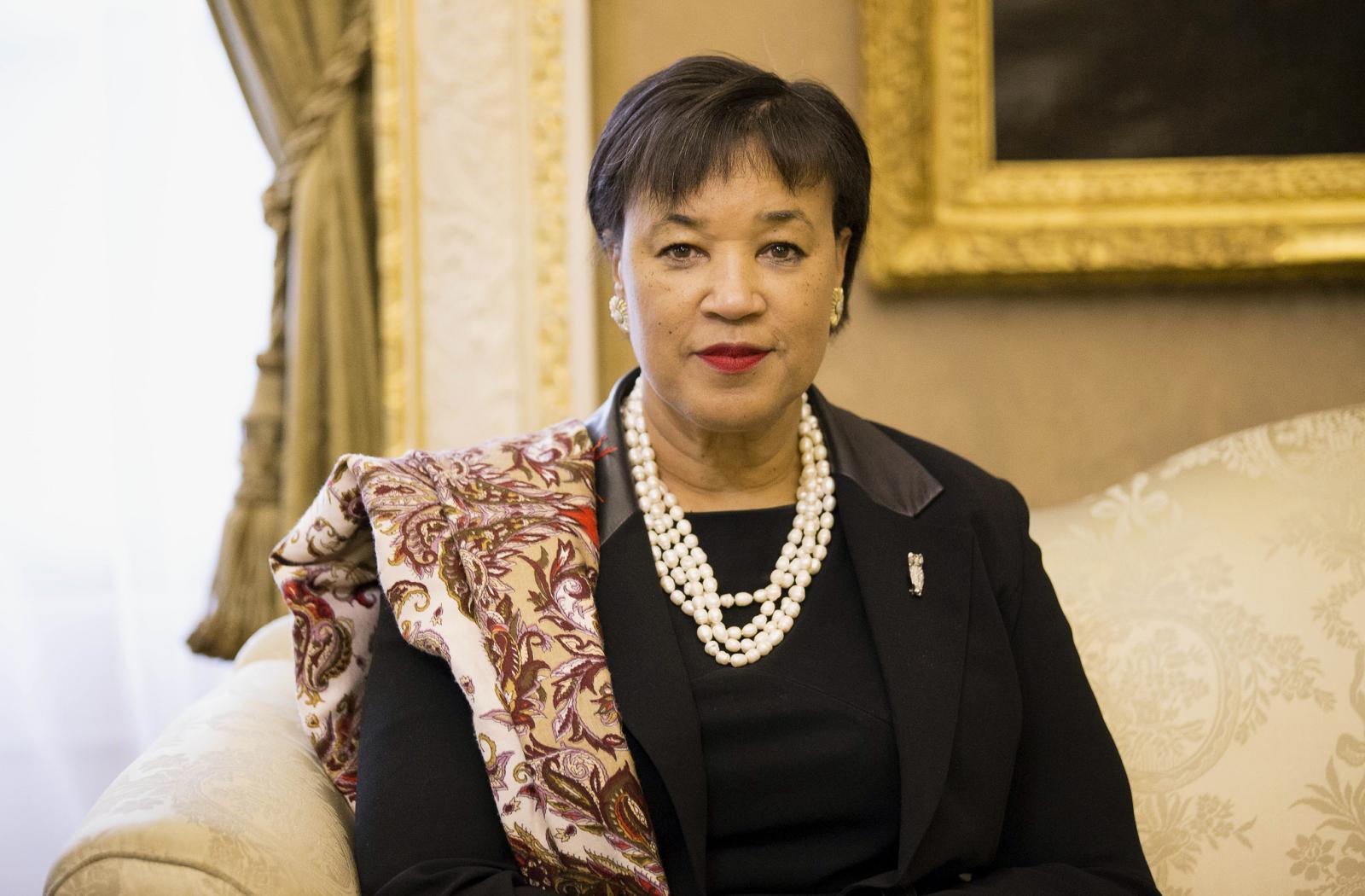 Portrait image of Commonwealth Secretary-General Patricia Scotland