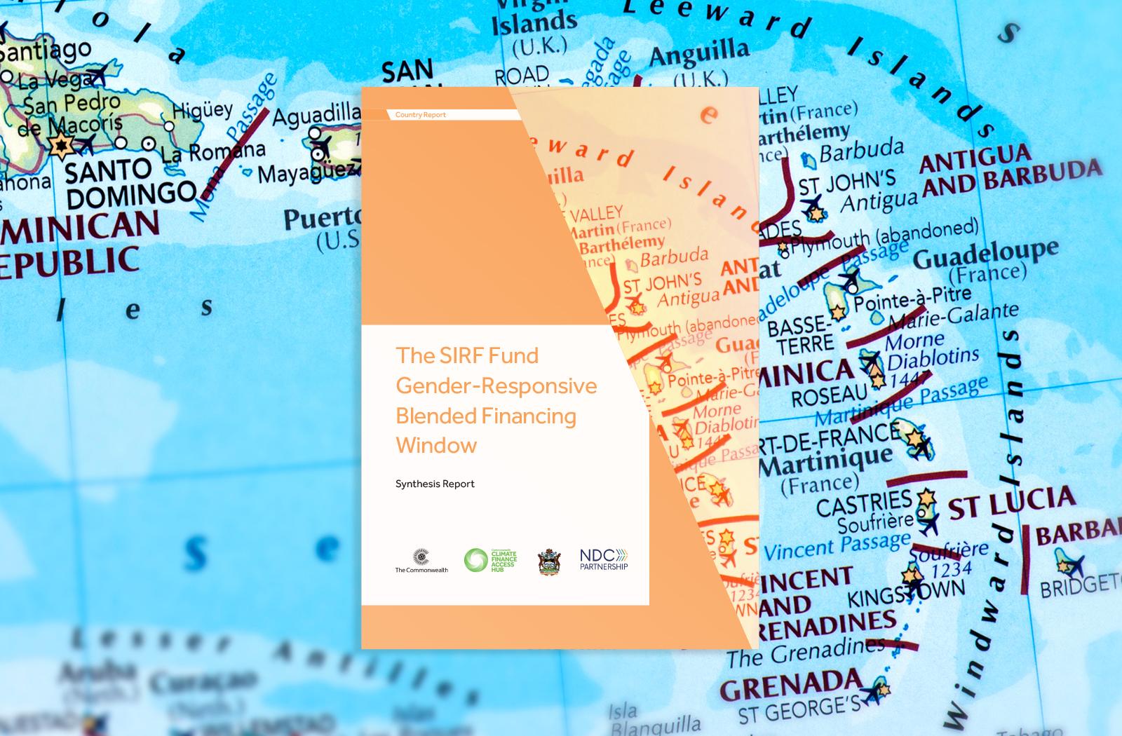 Cover image of the The SIRF Fund Gender-Responsive Blended Financing Window Synthesis Report