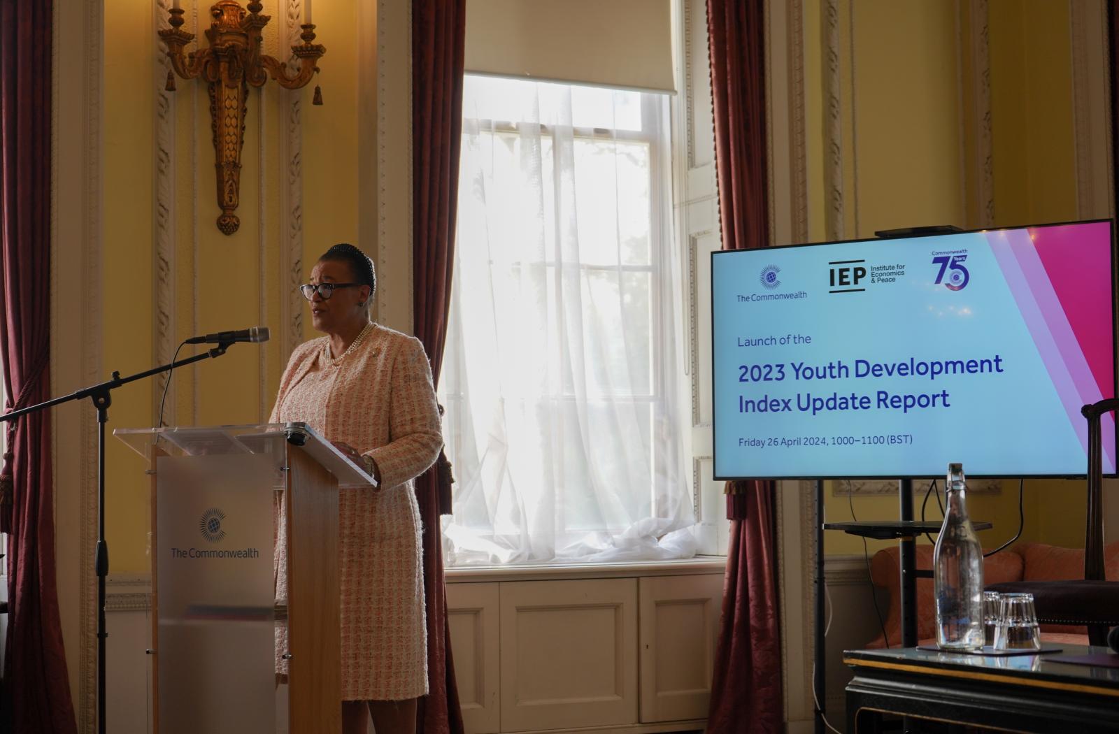 Commonwealth Secretary-General The Rt Hon Patricia Scotland KC