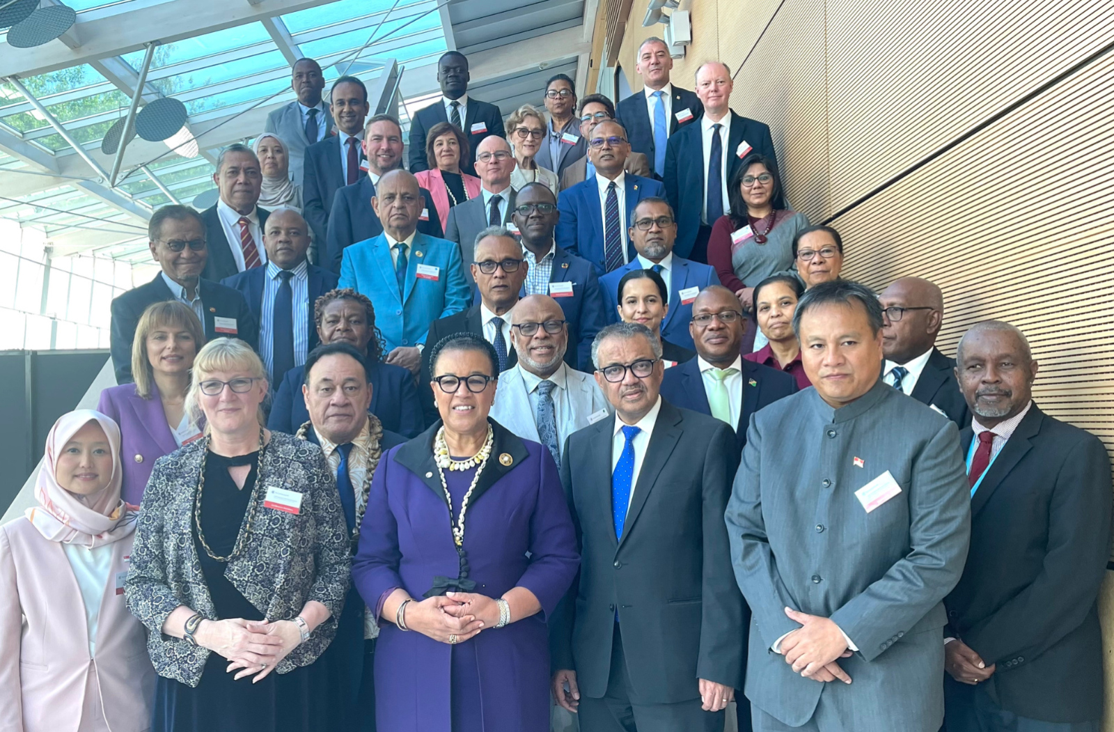 Family photo of ministers at CHMM