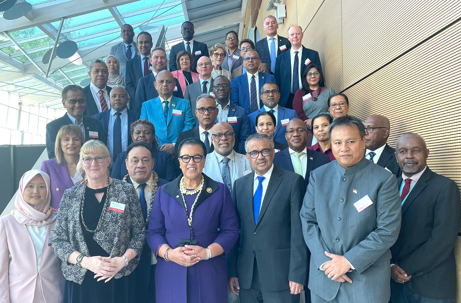 Family photo of ministers at CHMM