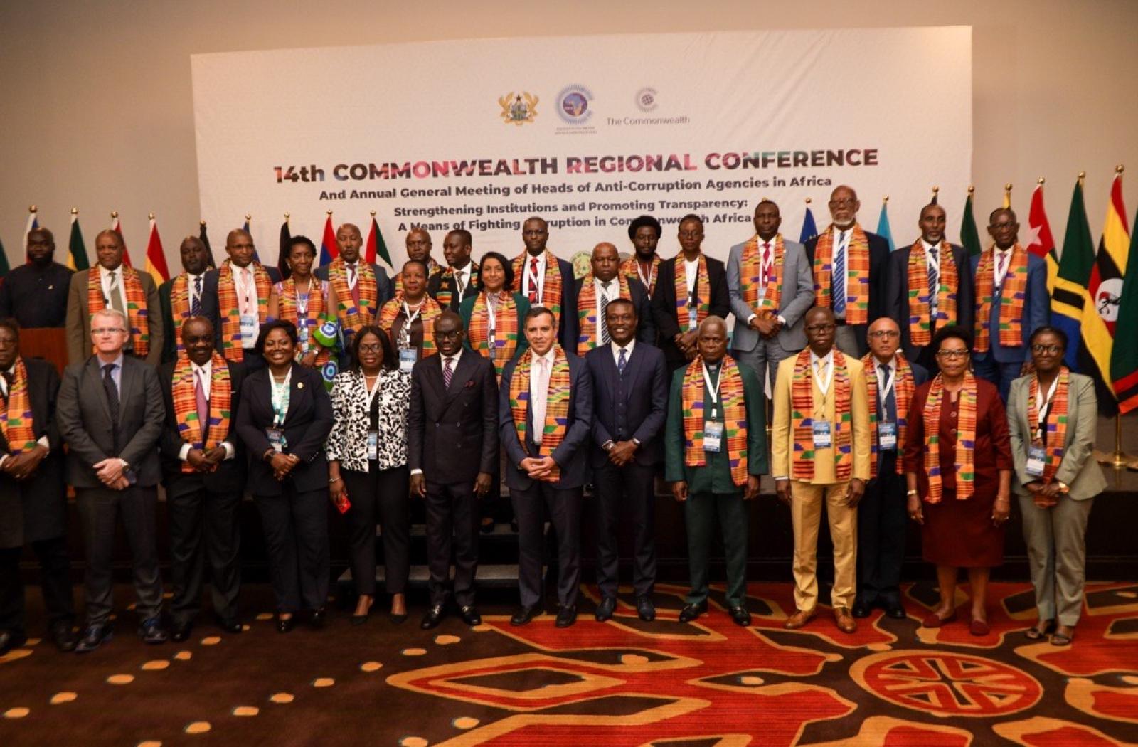Group photo at the 14th Commonwealth Regional Conference of Heads of Anti-Corruption Agencies 