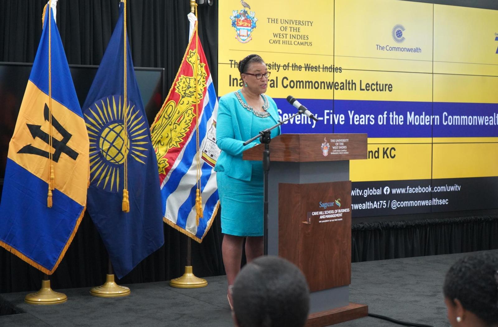 Commonwealth Secretary-General The Rt Hon Patricia Scotland KC