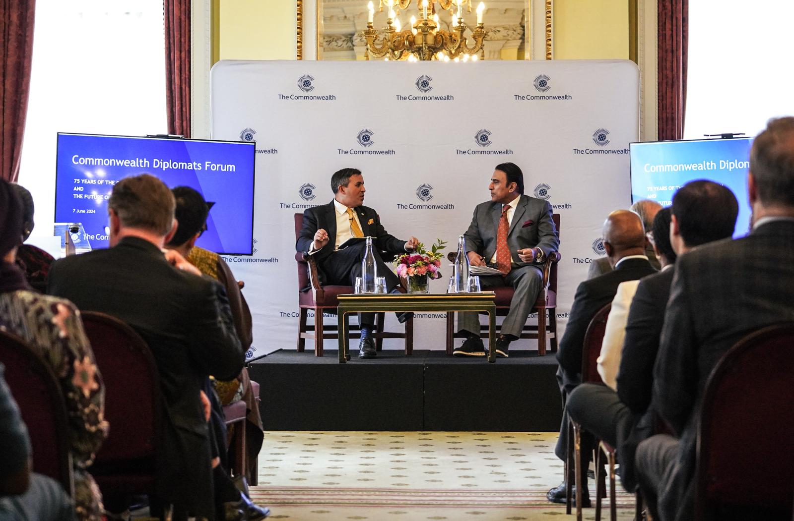 Interviewing-ASG-Commonwealth-Diplomat-Forum