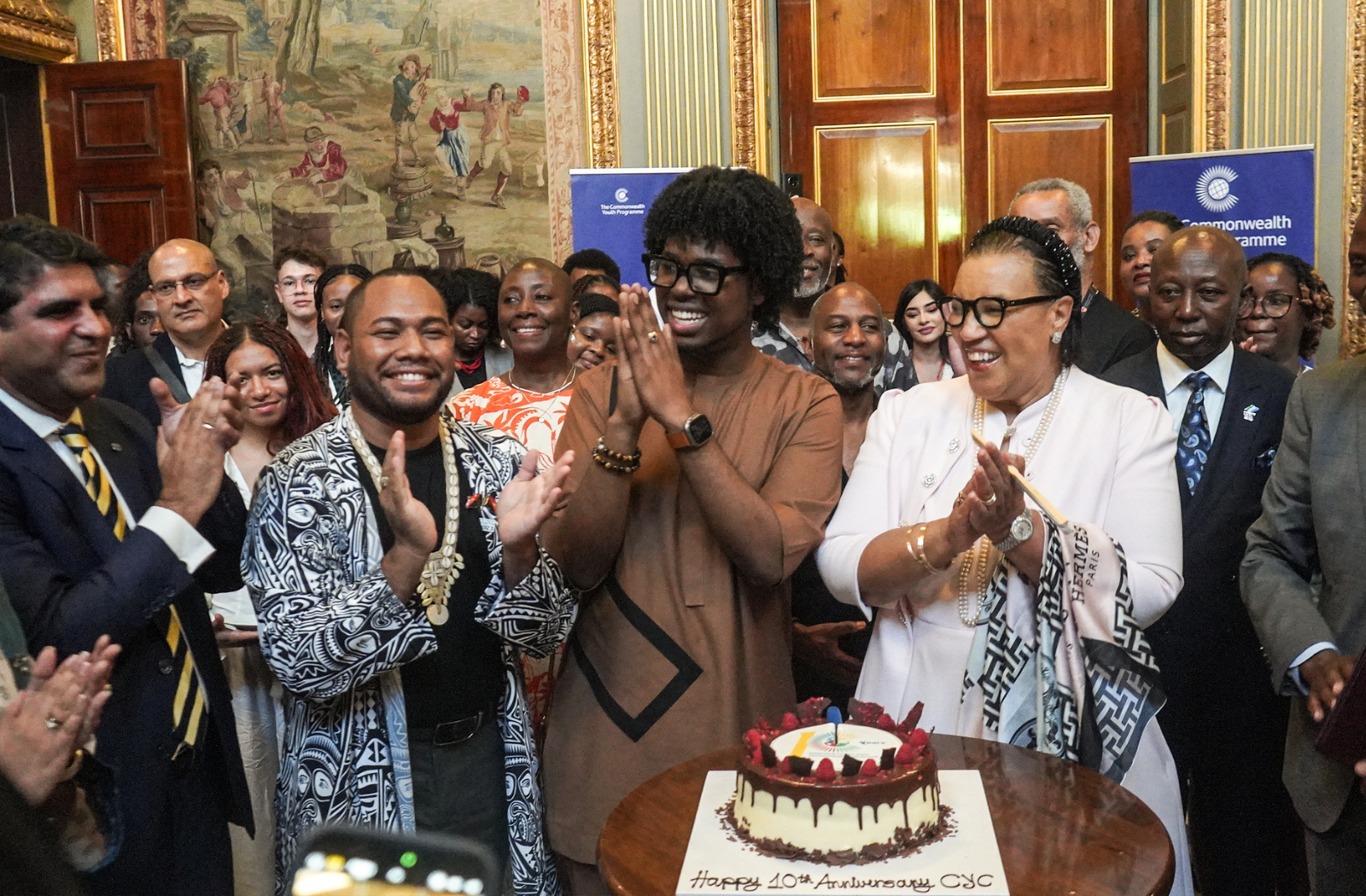 CYC day 1 celebration 