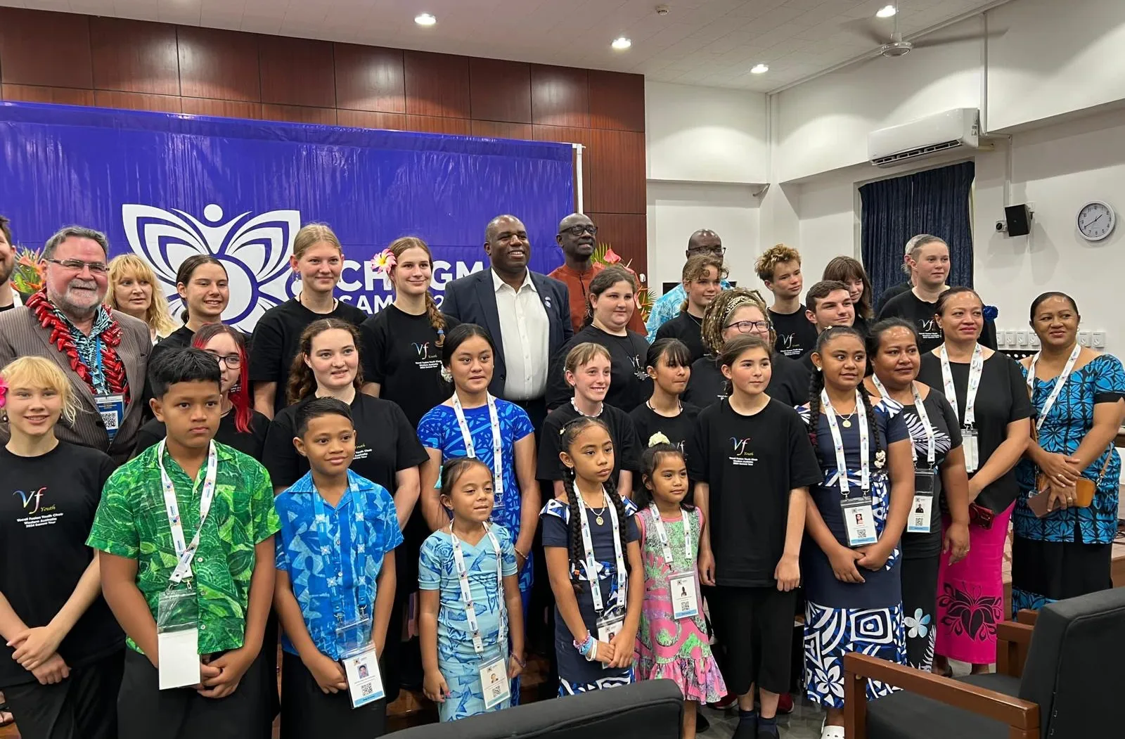 Children at CHOGM Samoa 2024