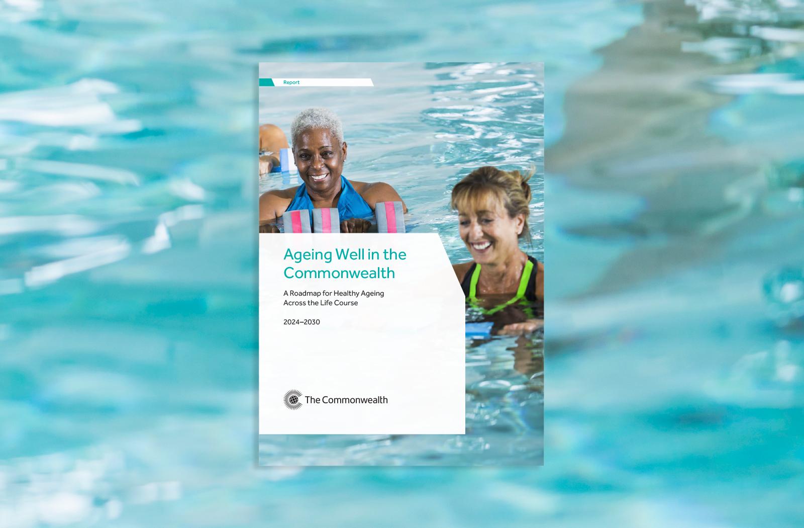 Cover image of Healthy Ageing in the Commonwealth report