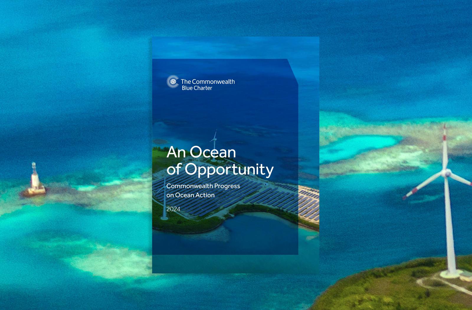 Cover image of An Ocean of Opportunity 2024 report