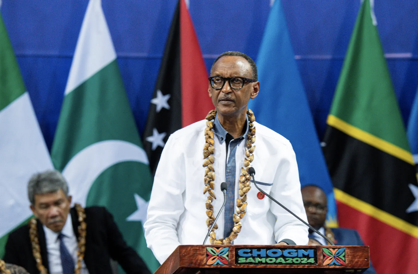 President of Rwanda, H.E. Paul Kagame, at the Opening Ceremony for CHOGM 2024
