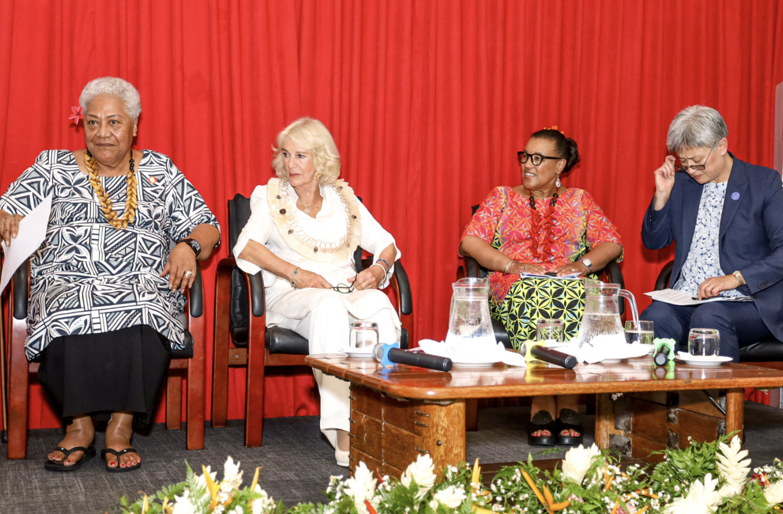 Speakers at the event