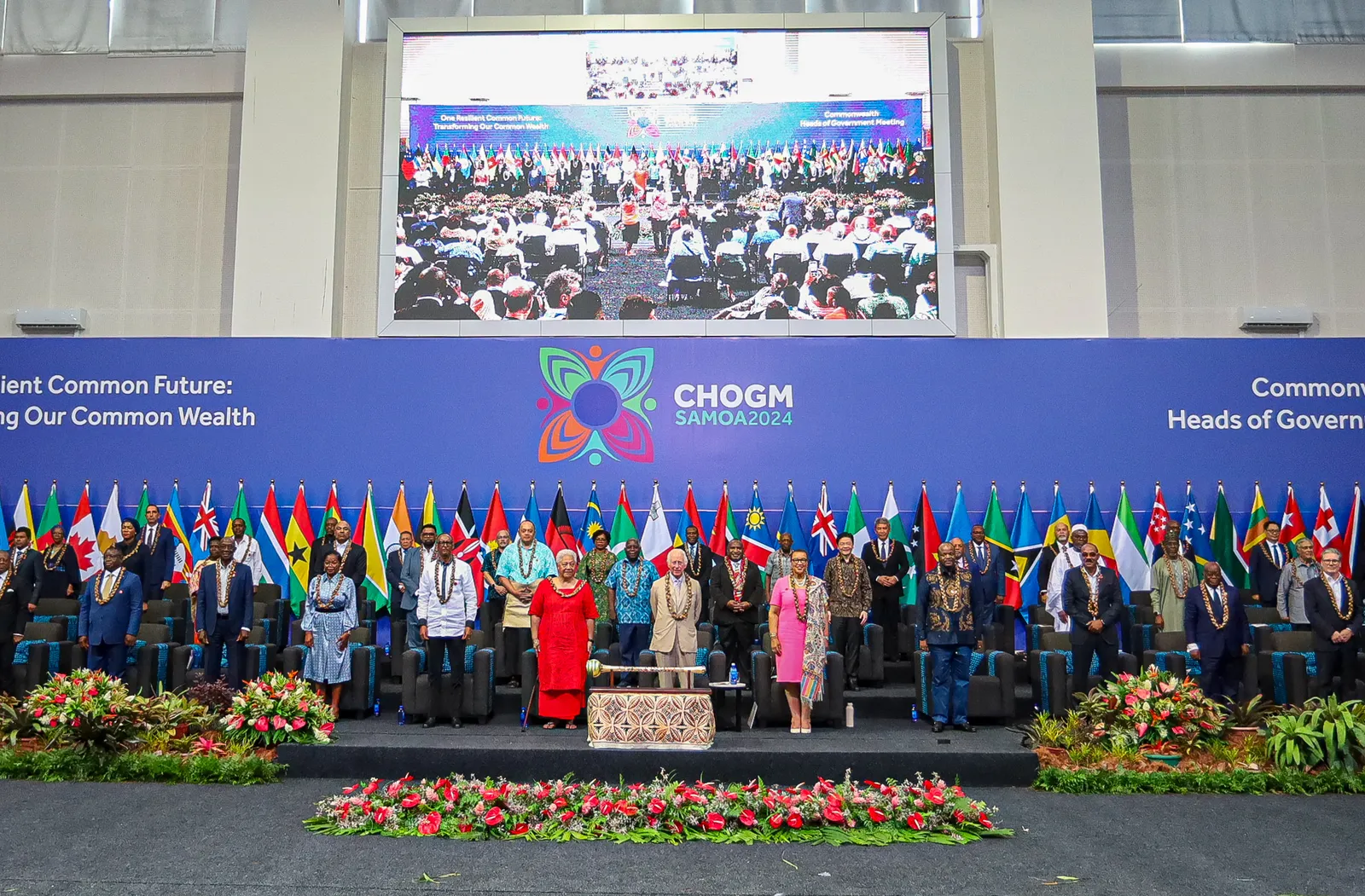2024 Commonwealth Heads of Government Meeting family photo