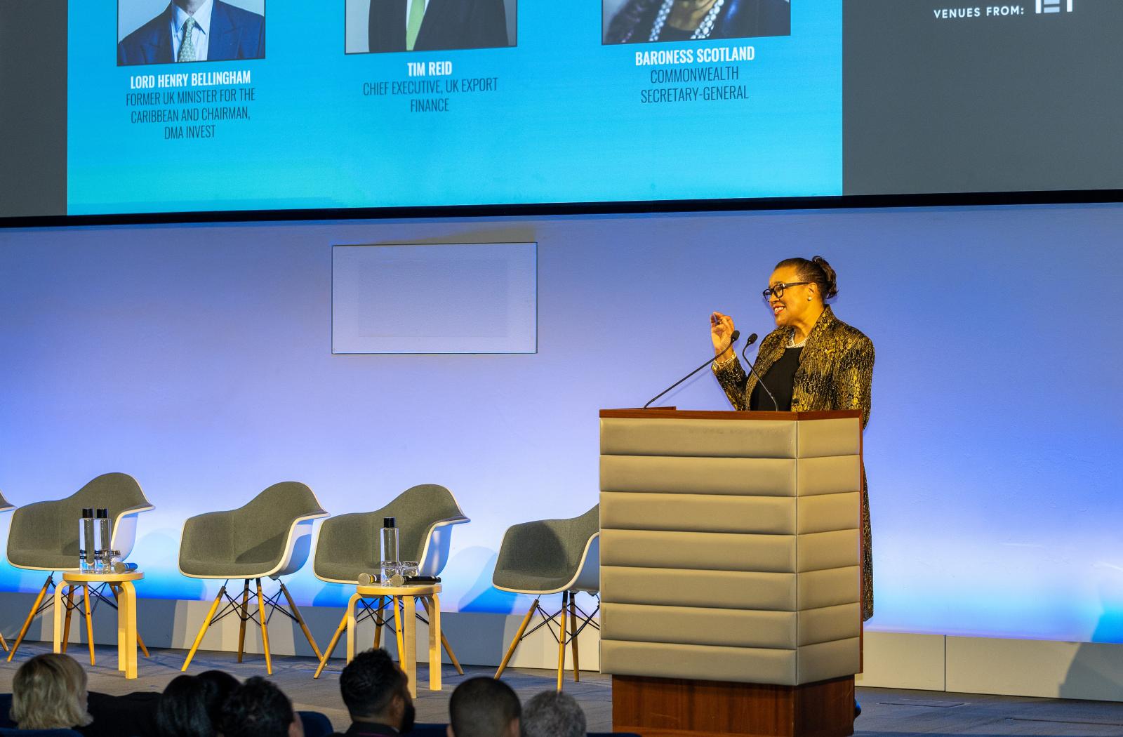 Commonwealth Secretary-General Rt Hon Patricia Scotland KC