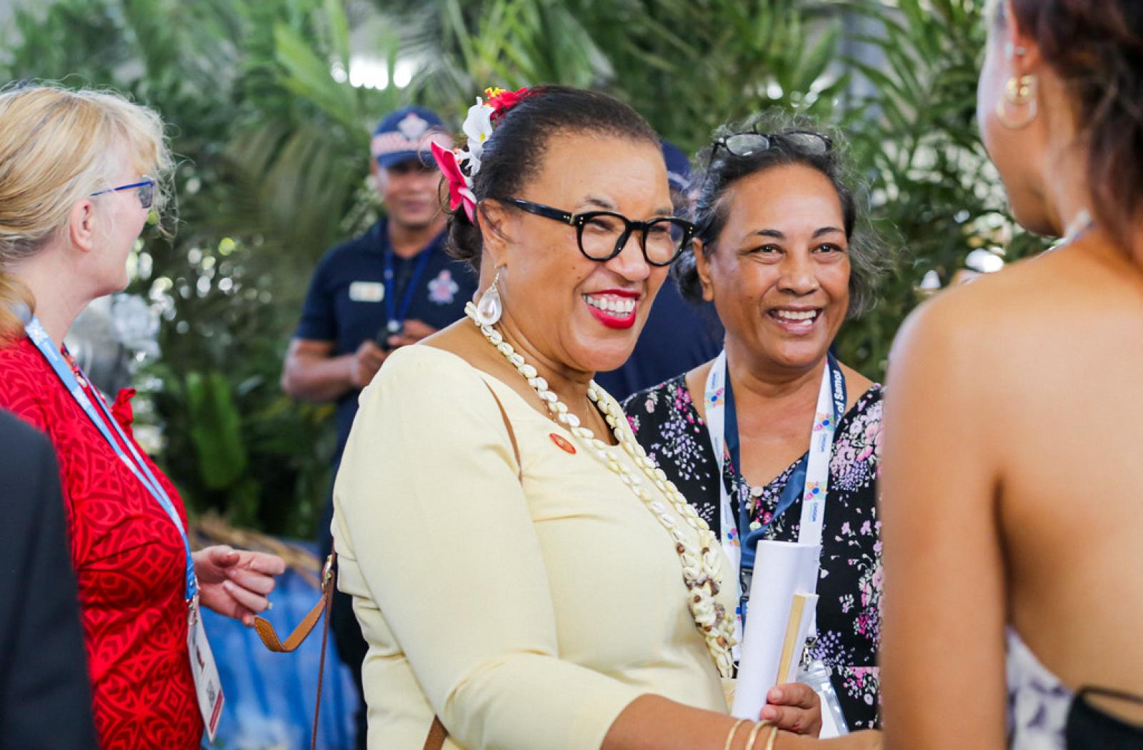 The Commonwealth Secretary-General, the Rt Hon Patricia Scotland KC