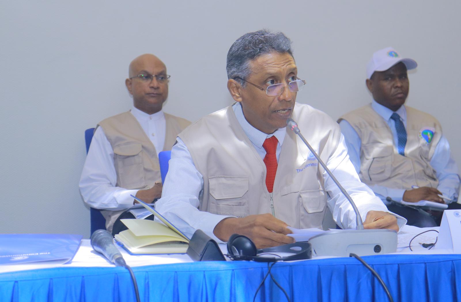 Head of Commonwealth Observer Group and former President of Seychelles, HE Danny Faure