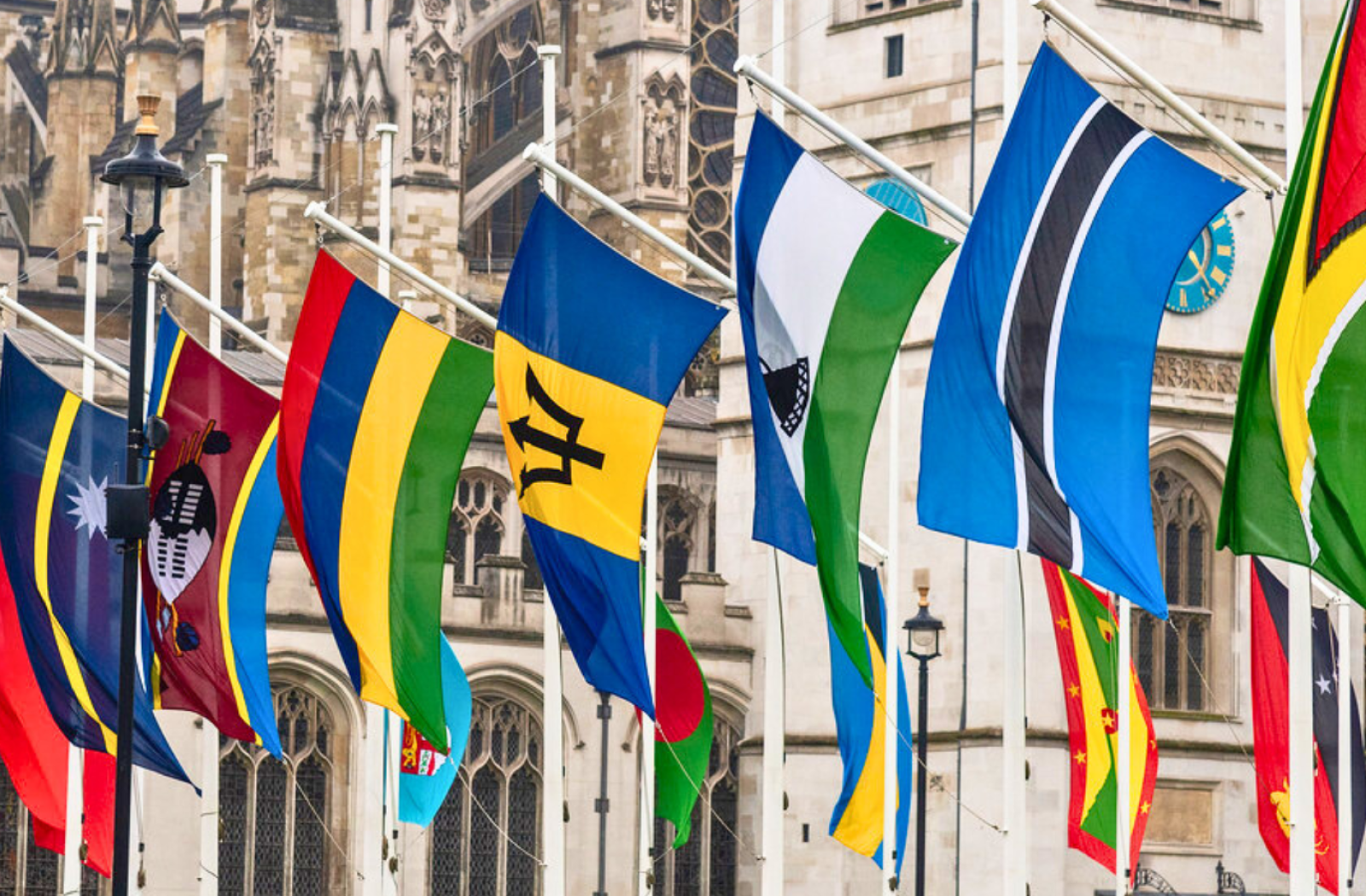 Commonwealth flags